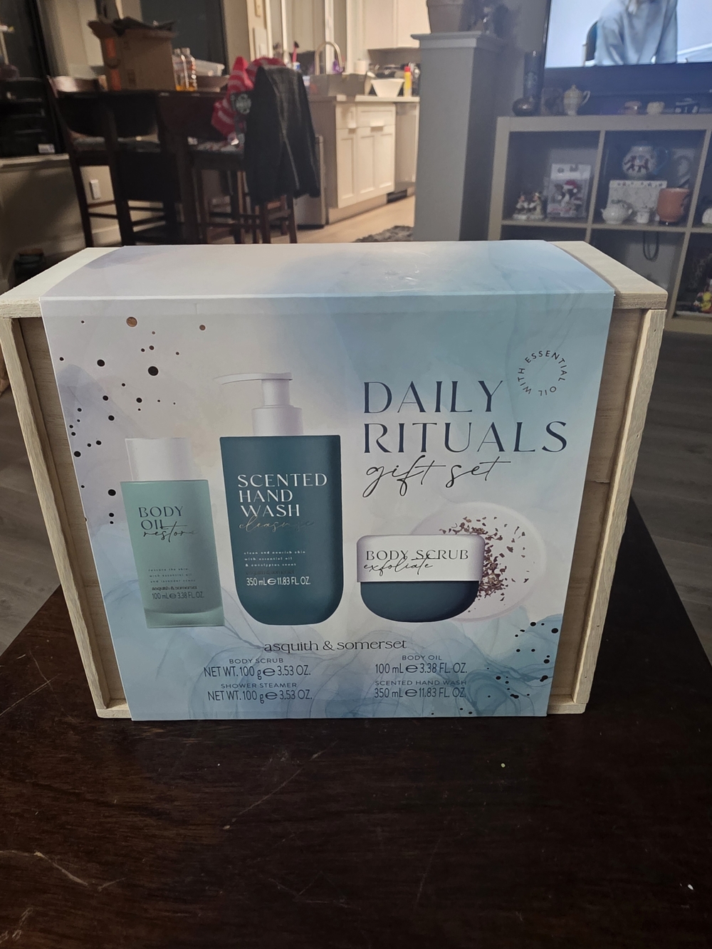 Daily Rituals Bath & Body Gift Set in Aqua Blue and Teal